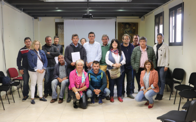 16 agricultores de AlVelAl apuestan por el suelo y el paisaje