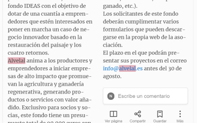 En los Vélez se promueve el emprendimiento en agricultura y ganadería regenerativa