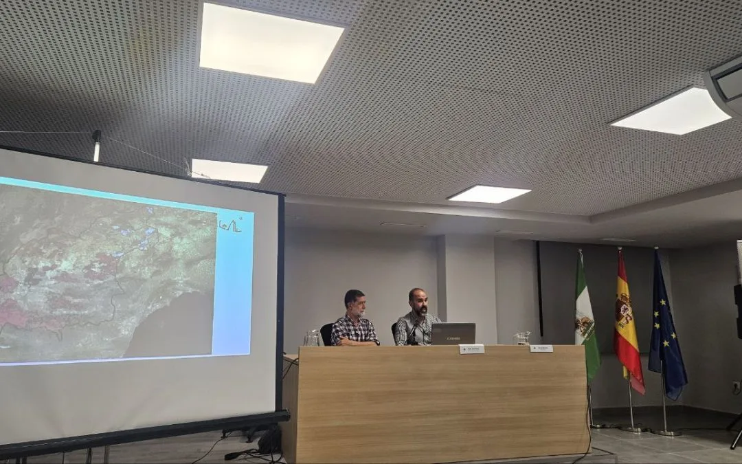 Jaime Lara y Fernando Bautista en el V Coloquio