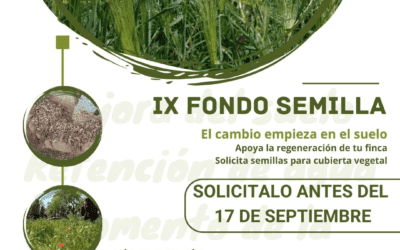42 personas reciben el IX Fondo Semilla para la restauración del suelo de fincas agrícolas