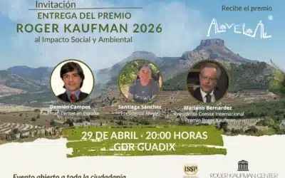 AlVelAl recibe el Premio Roger Kaufman 2026 por su impacto social y ambiental regenerativo