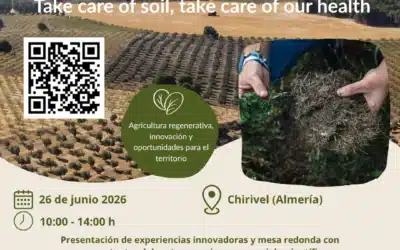 La salud del suelo centrará en Chirivel una jornada de la EU Green Week sobre agricultura regenerativa y bienestar humano